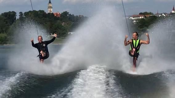 Wasserski doppelt